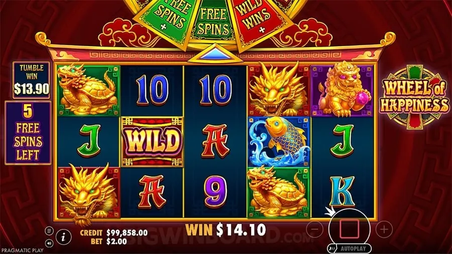Dynamic slot machine game at OKBET Casino